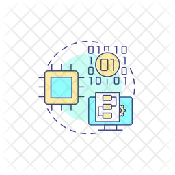 First-generation programming language Icon - Download in Rounded Style