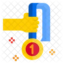 First Medal Medal Award Icon