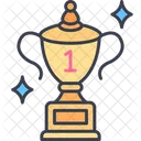 1 위 트로피 상 아이콘