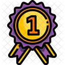 First Place Badge First Place Position Badge Icon