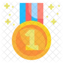 First Place Medal Medal Winner Icon