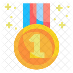 First Place Medal  Icon