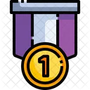 First Place Medal First Number Medal Medal Icon
