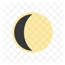 First quarter moon  Icon