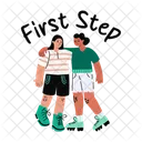 First Step Friends Girls Icon