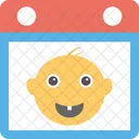 First Tooth Baby Icon