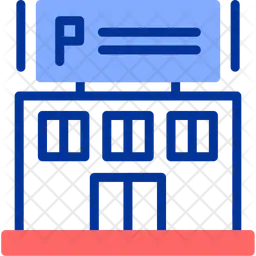 Fiscalização de estacionamento  Ícone