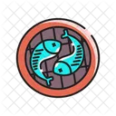 Fisch Gitter Design Symbol