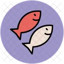 Fisch Gekocht Lebensmittel Icon