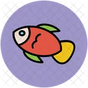 Fisch Meeresfruchte Tier Symbol