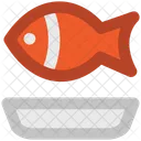 Fisch Meer Lebensmittel Symbol