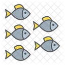 Fisch Fische Gruppe Icon