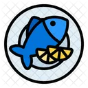 Fisch Eiweiss Lebensmittel Symbol