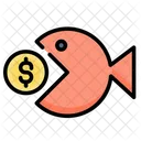 Fisch Meeresfruchte Tier Symbol