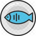 Fisch Lebensmittel Meeresfruchte Symbol