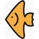 Fisch Meeresfruchte Tier Symbol