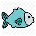 Fisch Tier Meer Icon