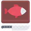 Fisch-Schneidebrett  Symbol