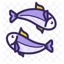 Tier Paar Fisch Symbol