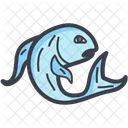 Fische Zeichen Rudel Symbol