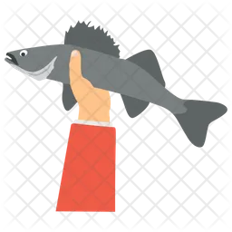 Fische fangen  Symbol