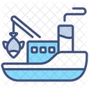 Fischerboot  Symbol