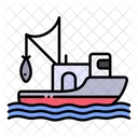 Fischerboot  Symbol