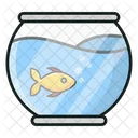 Goldfischglas Fisch Hobby Symbol