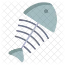 Fischgrate Fischskelett Fisch Symbol