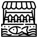 Fischhändler  Symbol