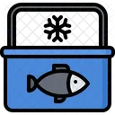 Fisch Kühlschrank  Symbol