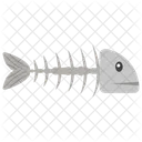 Fischskelett Fischgrate Rahmenwok Symbol