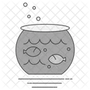 Fish Bowl Water Icon