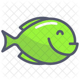 Fish Icon Of Colored Outline Style Available In Svg Png Eps Ai Icon Fonts