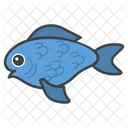 Fish Seafood Emoji Icon