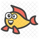 Fish Seafood Emoji Icon