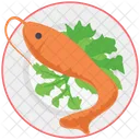 Fish Grilled Cooked Icon