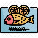 Fish Lemon Seafood Icon