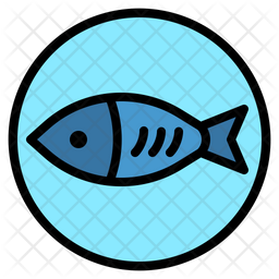 Fish Icon Of Colored Outline Style Available In Svg Png Eps Ai Icon Fonts