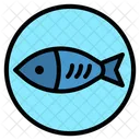 Fish Fisher Meat Icon