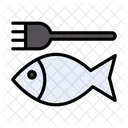 Fish Food Restaurant Icon