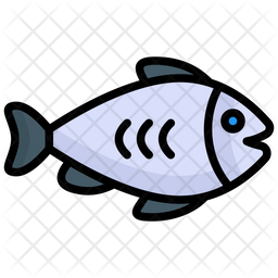 Download Free Fish Icon Of Colored Outline Style Available In Svg Png Eps Ai Icon Fonts