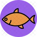물고기 동물 수족관 아이콘