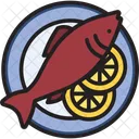Fish Dish Nonveg Icon