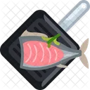 Fish Frying Kitchen Icon