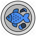 Fish Seafood Delicious Meal Icon