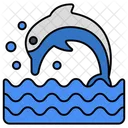 Fish Dolphin Whale Icon