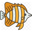 Fish Butterfly Animal Icon