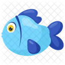 Blue Cute Aquarium Icon