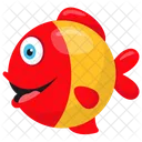 Cute Tropical Freshwater Icon